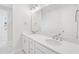 Bathroom featuring double sinks and a large mirror at 1170 Holding Village Way, Wake Forest, NC 27587