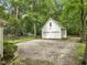 Two-car detached garage with extra storage space upstairs at 3015 Old Raleigh Rd, Apex, NC 27502