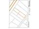 Plot map showing lot dimensions and boundaries at 3015 Old Raleigh Rd, Apex, NC 27502