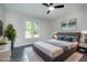 Serene bedroom with plush bed and modern decor at 116 Oak Ridge Dr, Willow Springs, NC 27592