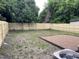 Wide fenced yard with patio offers ample space for recreation and relaxation at 605 Quarry St, Raleigh, NC 27601