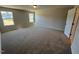 Spacious bedroom with natural light and neutral carpeting at 120 Wild Turkey Way, Lillington, NC 27546