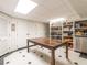 Basement offers ample space for an entertainment area with storage, wet bar, and more at 2501 Kenmore Dr, Raleigh, NC 27608