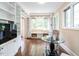 Cozy sitting area with built-in shelves and window bench with natural light at 2501 Kenmore Dr, Raleigh, NC 27608