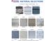 Interior design elements showcase a curated selection of stones, carpets and tiles at 67 Decatur Dr, Fuquay Varina, NC 27526