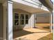 Covered patio provides a comfortable space for outdoor activities and gatherings at 3113 Petrea Ct # 38, Angier, NC 27501