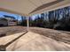 Covered patio area perfect for outdoor entertaining and relaxation, featuring a concrete slab at 3113 Petrea Ct # 38, Angier, NC 27501