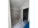 Modern shower with sleek tile and a built-in bench for added comfort at 3113 Petrea Ct # 38, Angier, NC 27501