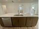 Open kitchen with a large island, stainless steel appliances and plenty of cabinet space at 490 Traditions Grande Blvd # 27, Wake Forest, NC 27587