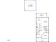 First floor blueprint showcasing the kitchen, Gathering room, and two car garage at 9229 Kitchin Farms Way # 427, Wake Forest, NC 27587