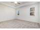 Spacious bedroom with neutral carpeting and large windows offering natural light at 87 Lupin Dr, Smithfield, NC 27577