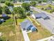 Lovely blue single-Gathering home featuring a fenced yard and detached garage at 306 E Godwin St, Dunn, NC 28334