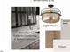 Butler pantry design featuring glass cabinets and a custom light fixture at 67 Ridgeline Ct # 7, Pittsboro, NC 27312