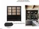 A built in cabinet in the kitchen has glass doors for storage at 67 Ridgeline Ct # 7, Pittsboro, NC 27312