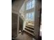 Spacious staircase with large windows bringing in lots of natural light during construction at 67 Ridgeline Ct # 7, Pittsboro, NC 27312