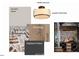 Wine cellar design with thin brick backsplash, light fixture and iron ore cabinet color at 67 Ridgeline Ct # 7, Pittsboro, NC 27312