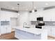 Gorgeous kitchen with large island, stainless steel appliances, and ample cabinet space at 7417 Prato Ct, Wendell, NC 27591