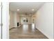 Spacious living room with a fireplace, recessed lighting, and a ceiling fan at 225 Hopewell Branch Ct, Smithfield, NC 27577