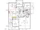 Detailed floorplan showcasing the layout of the home, including the kitchen, Gathering room, dining area, and home office at 321 Murray Grey Ln, Wake Forest, NC 27587