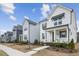 New construction homes with inviting front porches and landscaping at 1429 Patchings Ln, Knightdale, NC 27545