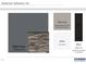 Exterior color scheme featuring night gray siding and laurel cavern ledge Pennsylvania stone at 1301 Jasmine View Way, Knightdale, NC 27545