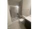 Modern bathroom with a large shower and updated vanity at 508 Glenwyck Ct, Fuquay Varina, NC 27526