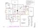First floor plan shows kitchen, Gathering room, owner's suite, garage at 1207 Red Cedar Court, Youngsville, NC 27596