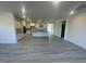 Open concept kitchen with a large island, stainless steel appliances, and plenty of counter space at 1504 Maelyn Way, Fuquay Varina, NC 27526