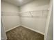 Spacious walk-in closet with wire shelving at 339 Bishop Ln, Sanford, NC 27330