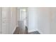 Hallway area with hardwood flooring at 1237 Jasmine View Way, Knightdale, NC 27545