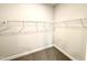 Spacious walk-in closet with wire shelving at 55 Capeside Ct, Lillington, NC 27546