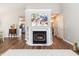 Stunning marble fireplace creates a focal point at 2227 Delaney Dr # 313, Burlington, NC 27215