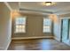Bright bedroom with two windows offering natural light at 1055 Fairhaven Dr # 56, Mebane, NC 27302