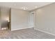 Upper hallway with carpeted flooring and access to bedrooms at 1055 Fairhaven Dr # 56, Mebane, NC 27302