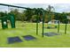 Park playground with swings and turf at 108 Cullen Ct, Clayton, NC 27520