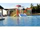 Refreshing spray park with slides and water features at 108 Cullen Ct, Clayton, NC 27520