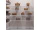 Organized pantry with multiple shelves provides ample storage at 1206 Holding Village Way, Wake Forest, NC 27587