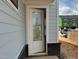 A charming front door welcomes you to this new construction home at 2408 Adrift Road, Fuquay Varina, NC 27526