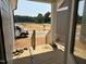 View from covered porch overlooking a new lot at 2408 Adrift Road, Fuquay Varina, NC 27526