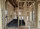 Bathroom Framing: Exposed framing showcasing the layout with the plumbing connections for the fixtures at 3301 Dell Dr, Raleigh, NC 27609