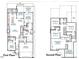 Two-story home floor plan, showcasing a spacious layout with multiple bedrooms, a large Gathering room, and a two-car garage at 3301 Dell Dr, Raleigh, NC 27609
