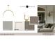 Living room with Noble Grey countertop and Paint Color Backdrop at 3301 Dell Dr, Raleigh, NC 27609
