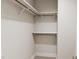 Well-organized closet with shelving and rods maximizes storage space and style at 2404 Adrift Rd, Fuquay Varina, NC 27526