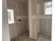Entryway featuring drywall and doorway with window at 2404 Adrift Rd, Fuquay Varina, NC 27526