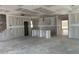 Spacious living room displaying drywall, recessed lighting, and a staircase at 2404 Adrift Rd, Fuquay Varina, NC 27526