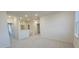 An upper loft bedroom with carpeted floors and many entrances at 111 Brodhead Dr, Fuquay Varina, NC 27526