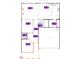 Detailed floor plan showcasing the layout of the home's first floor at 111 Brodhead Dr, Fuquay Varina, NC 27526