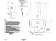 Detailed lot information with measurements, setbacks, and utility easements for the property at 111 Brodhead Dr, Fuquay Varina, NC 27526