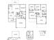 Detailed floor plan showcasing the layout of the home, including the placement of rooms and amenities at 324 Bishop Ln, Sanford, NC 27330