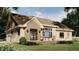 One-story home with a deck and large windows at 6021 Inverness Cir, Sanford, NC 27332